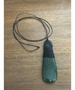 New Zealand Maori Nephrite Greenstone Pounamu Jade Mere Pendant 3.25&quot; In... - $150.00