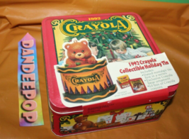 1992 Crayola Collectible Holiday Tin With 64 Box Crayons Only - £11.62 GBP