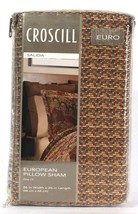 1 Count Croscill Salida 26 In X 26 In Multi European Pillow Sham 100% Polyester - $29.99