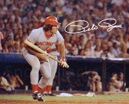 Pete Rose Signed 8x10 Glossy Photo Autographed RP Signature Print Poster Wall Ar - £13.10 GBP