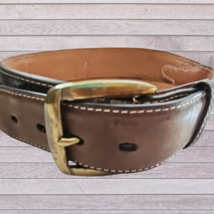 Nocona Camouflage Genuine Leather Belt Size 42 Pre-loved - £19.63 GBP