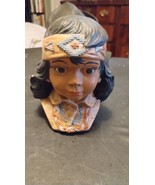 Native American Porcelain Ceramic Doll Native American Indian Young Girl... - £11.52 GBP