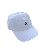 Brooks Brothers White/ Navy Sheep Logo Adjustable Dad Hat Baseball Sport... - $727.09 MXN