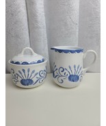 Corelle Coordinates Oceanview Stoneware Creamer and Sugar with Lid/FREE ... - €29,72 EUR