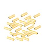 ccHuDE 50 Pcs Metal Brooch Pin Backings Safety Pin End Caps Gold - $84.75 MXN
