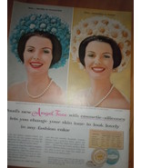 Pond&#39;s Angel Face Change Your Skin Tone Print Magazine Ad 1960 - £7.46 GBP