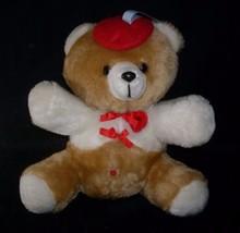12&quot; Vintage Yuletide Concepts Musical Christmas Teddy Bear Stuffed Animal Plush - £40.99 GBP