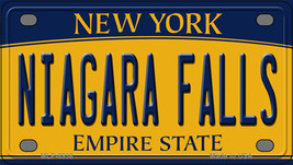 Niagara Falls New York Novelty Mini Metal License Plate Tag - £11.72 GBP