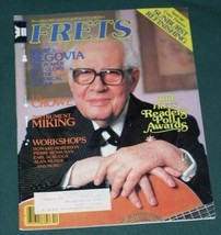 ANDRES SEGOVIA FRETS MAGAZINE VINTAGE 1981 FED CROWE EARL SCRUGGS REFINI... - £23.76 GBP