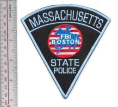 cMassachusetts State Police  FBI Boston Field Office Joint Operations Patch - £8.77 GBP