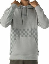 Vans Off The Wall Hoodie Sweatshirt Men’s Gray Checkered Sz Small - $19.94