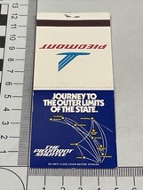 Matchbook Cover  Piedmont Shuttle   Journey To The Outerlimits Of The State gmg - £9.78 GBP