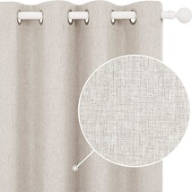52X54-Inch, Light Khaki, 2 Panels, Grommet Thermal Insulated Curtains, Room - £38.78 GBP