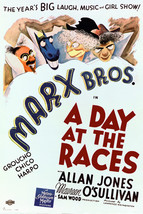 A Day At The Races The Marx Brothers Allan Jones Maureen O&#39;Sullivan - $69.99