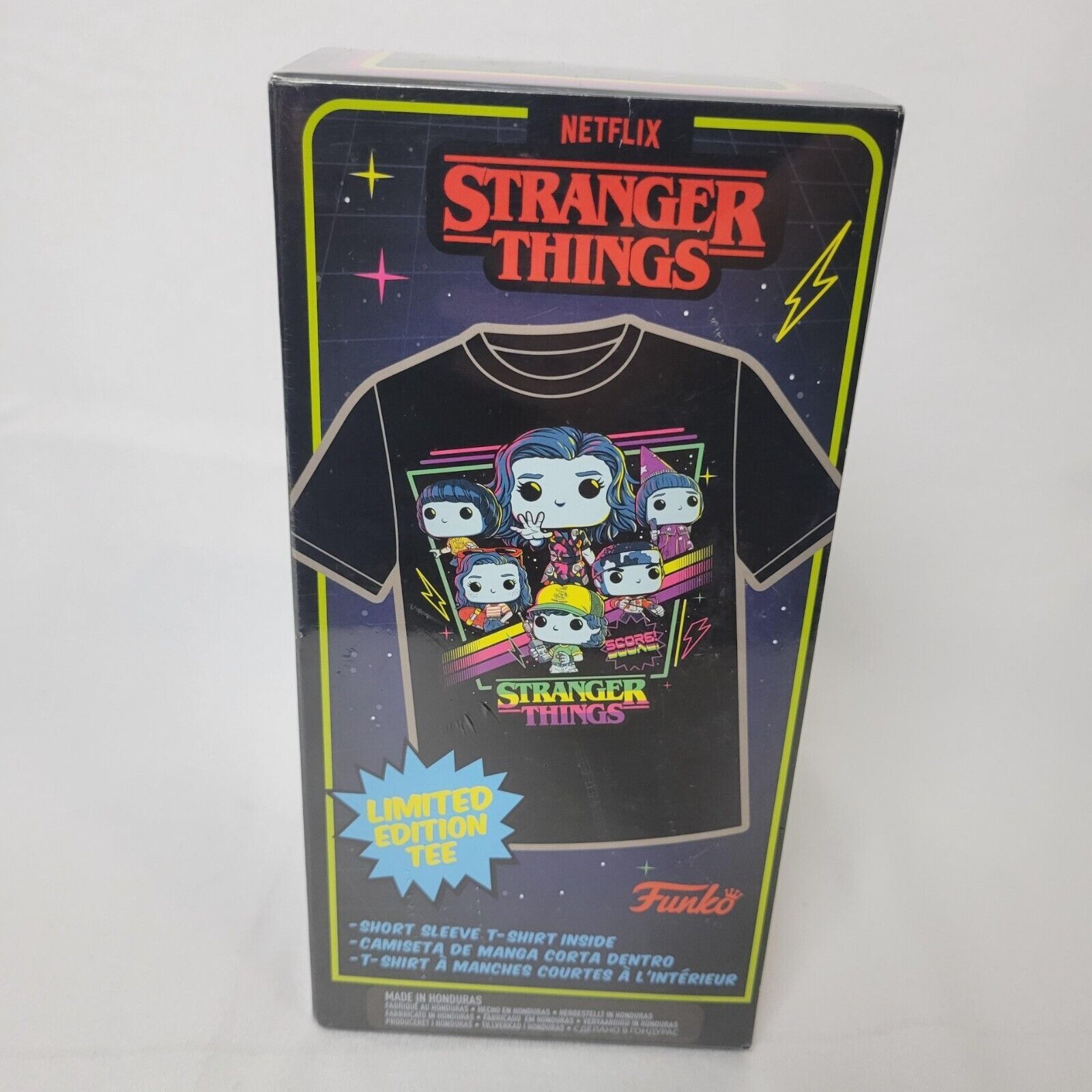 Funko x Stranger Things Arcade Boxed Tee Size 2XL XXL Limited Edition Short Slv