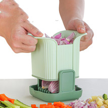 Multifunctional Vegetable Chopper French Fries Cutter Household Hand Pressure On - £16.92 GBP