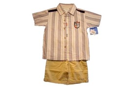 Buster Brown Boys Dragon Master 3pc Shorts Set Size 5 - $145.66 MXN