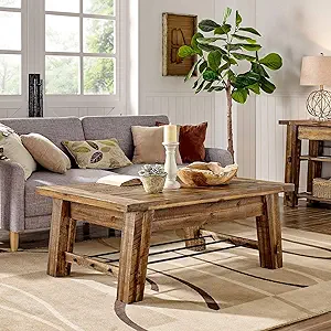 Durango 48&quot; L Industrial Wood Coffee Table - $479.99