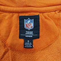 NFL Team Apparel Denver Broncos RN#54183 Women's Small Full Zip Hoodie Jacket image 6
