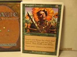 2001 Magic the Gathering MTG card #262/350: Rampant Growth - $1.50