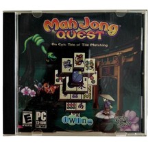 Mahjong Quest PC Computer Game Disc 2005 CD-ROM Mumbo Jumbo Tile Games E52 - £15.97 GBP