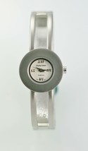 Charles Delon Reloj Mujer Blanco Inoxidable Acero Plateado Bat Agua Resis Cuarzo - £15.71 GBP