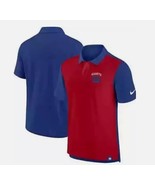 Nike Men&#39;s New York Giants Blitz Pique Rush Golf Polo Shirt  Large BLUE/... - €30,65 EUR