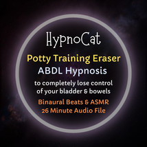 HypnoCat Potty Training Eraser ABDL Diaper Hypnosis  - £7.95 GBP