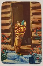 Cherokee Indian Squaw And Papoose North Carolina Postcard N23 - £6.28 GBP