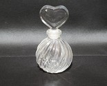 Vintage (Believed) ROYAL DOULTON Crystal Perfume Bottle And Heart Stoppe... - £14.97 GBP
