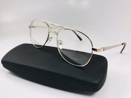 New SUCCESS SS-375 Yellow Gold Stainless Steel Aviators Eyeglasses 52mm ... - $39.55