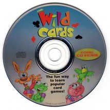Corel Wild Cards (Ages 4-10) (CD, 1995) for Win/Mac - NEW CD in SLEEVE - £3.13 GBP