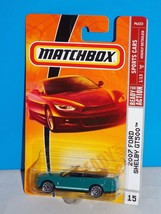 Matchbox 2009 Sports Cars Series #15 2007 Ford Shelby GT500 Green - $5.94