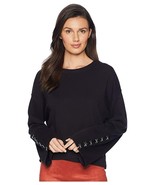 Joe&#39;s Jeans Sweatshirt Khaleesi Comfy Cozy Casual  Loungewear Black Sz X... - $39.20