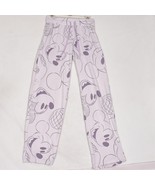 Disney Mickey Mouse White Women&#39;s Sleep Jogger Pants Size XS With Pocket... - $33.07 CAD