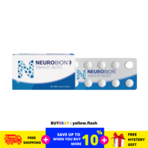 120 tabletas Neurobion Vitamina B1, B6, B12 para entumecimiento, hormigueo... - £35.52 GBP