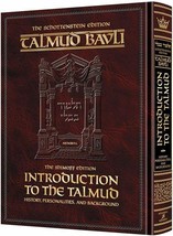 Artscroll Introduction to the Talmud English Daf Yomi Size History Personalities - £33.15 GBP