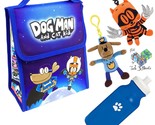 Dav Pilkey Dog Man Cat Kid v1 Gift Set Lunch Bag 2 Backpack Pulls Water ... - £51.35 GBP