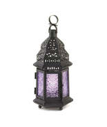 PURPLE MOROCCAN STYLE LANTERN - $79.95