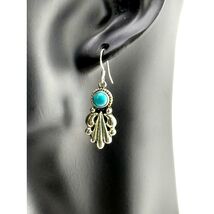 An item in the Jewelry & Watches category: Verley Betone Navajo Sterling Silver Turquoise Dangling Earrings