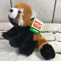 Wild Republic Red Panda Ring Tale Plush Stuffed Animal With Tags - $11.88