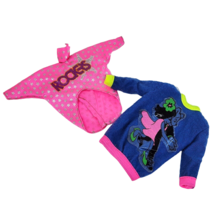 2 Vintage Mattel Barbie And Rockers Doll Concert Fashions # 1170 Shirt + Pink - £18.68 GBP