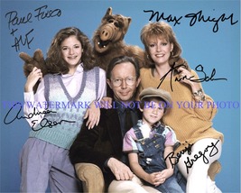Alf Tv Show Cast Signed Autographed 8x10 Rp Photo By All Paul Fusco Max Wright + - £15.73 GBP