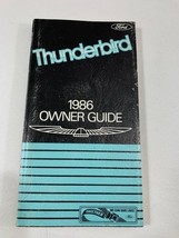 Vintage 1986 Ford THUNDERBIRD  Owners Manual - Owner Guide - $277.41 MXN