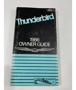 Vintage 1986 Ford THUNDERBIRD  Owners Manual - Owner Guide - €12,82 EUR