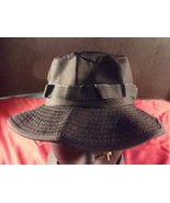 MIL-TYPE HOT WEATHER VENTED BLACK OPS BOONIE MILITARY JUNGLE TYPE II MEDIUM - $30.02 CAD