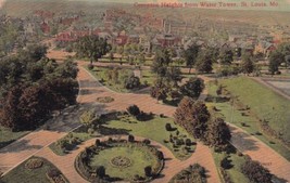 St. Louis Missouri MO Compton Heights from Water Tower 1912 Charles Postcard C41 - £2.37 GBP