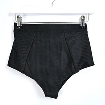 Le Buns - NEW - Zari Cheeky Cut Bikini Pant - Black - UK 6 - $35.18
