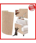 Versatile 157.5&quot;x15.8&quot; Self-Adhesive Carpet Mat - Protect Cat Trees &amp; Sh... - $50.48
