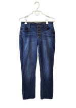 Cato Est. 1946 Denim Jeans Womens Size 8 Button Fly Hi-Rise Cotton Blend Pockets - £16.08 GBP